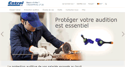 Desktop Screenshot of cotral.be